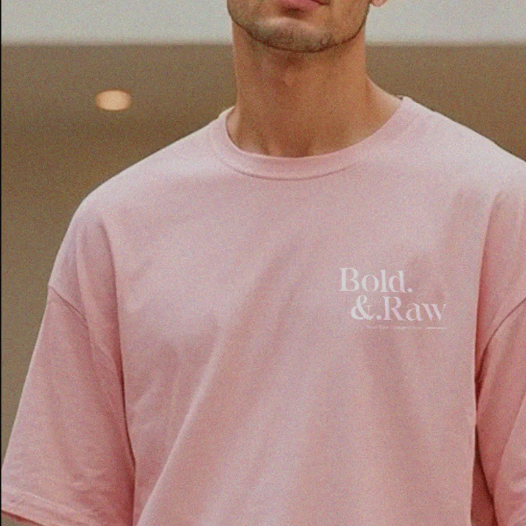 Bold Raw — identidade visual, peça 3